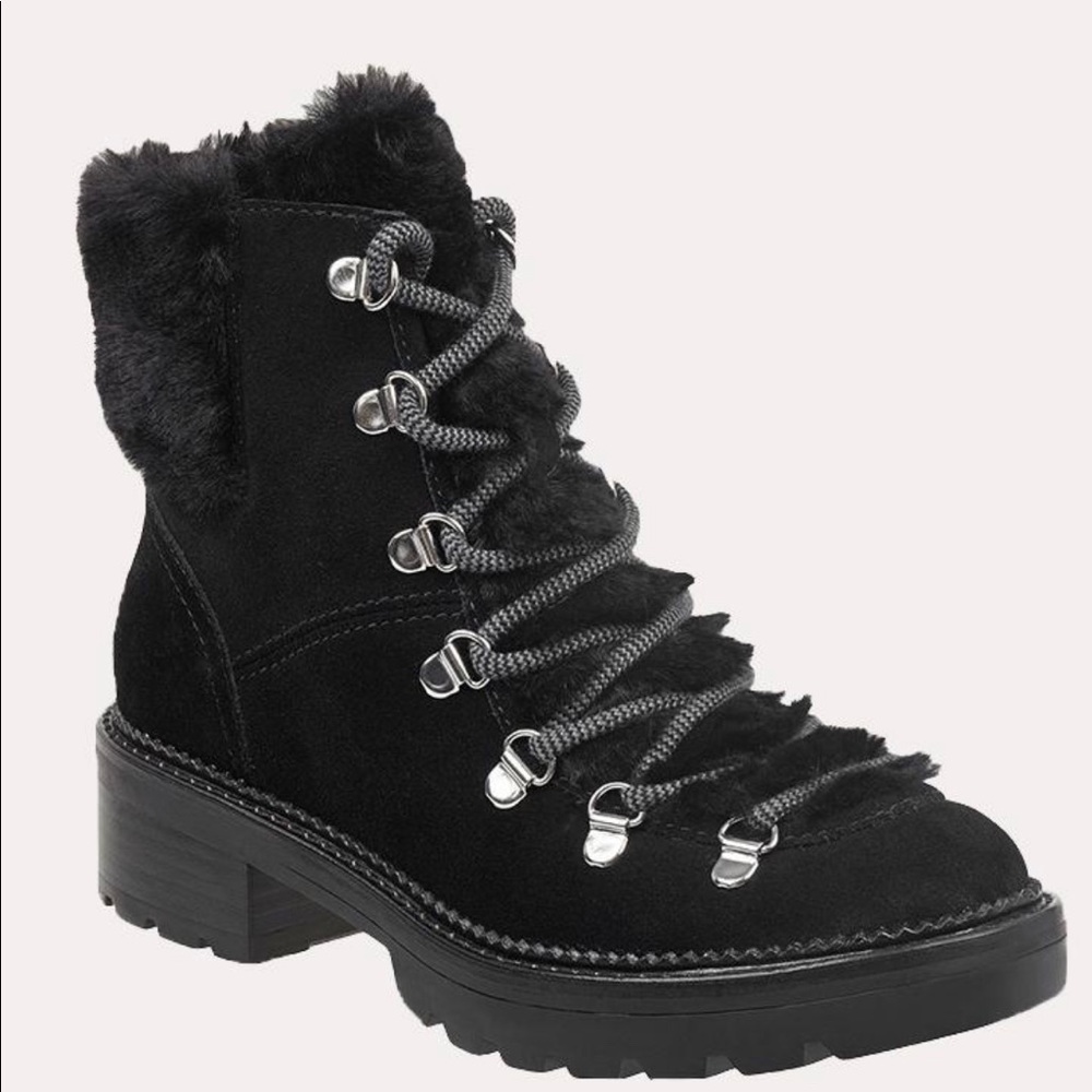 Marc Fisher Capell lace-up hiker boot